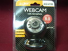 Webcam con Microfono Agiler 80MPX+Led (Ilumi - Imagen 1