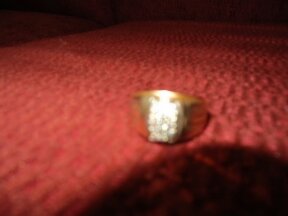 Vendo anillo unisex de oro americano 14k con  - Imagen 2