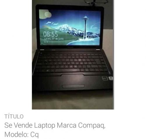 oportunidad laptop cq 42 compac presario 380c - Imagen 1